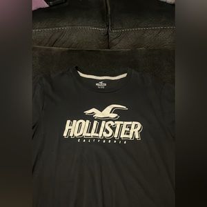 Hollister men’s black t shirt size large